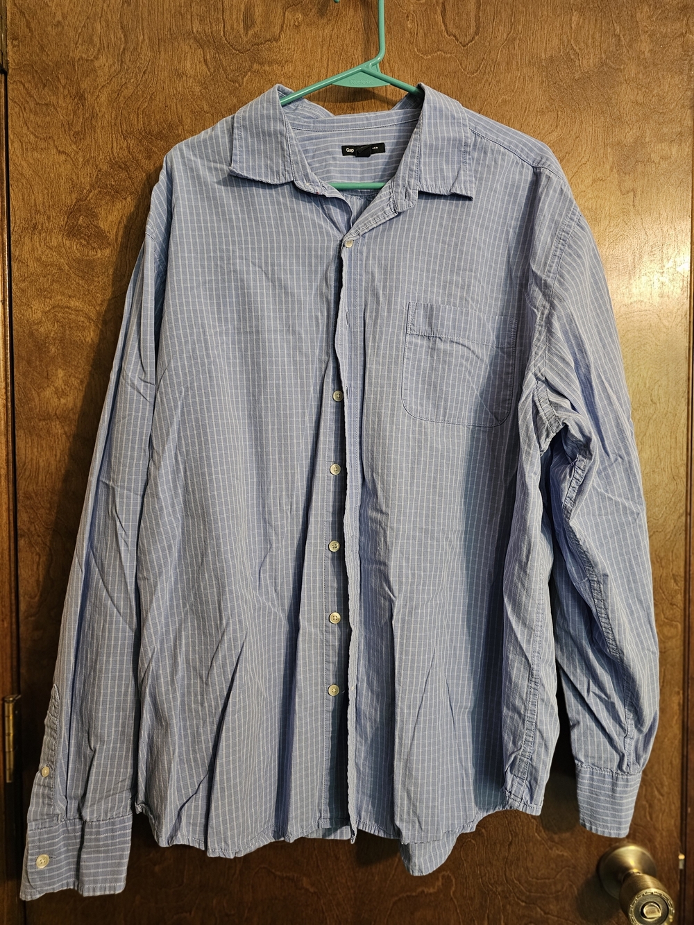 GAP Men's Striped Dress Shirt